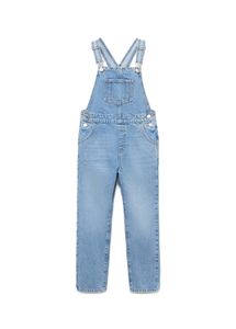 Peto vaquero de alta calidad para niñas, 100% algodón, transpirable, informal, para uso exterior, con logo personalizado. - Product Image 4