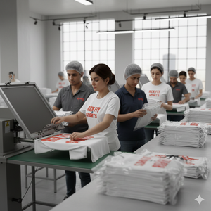 Camiseta gráfica negra para hombre de alta calidad, 100% algodón, corte holgado, impresión DTG, estilo cropped y boxy. - Product Image 2