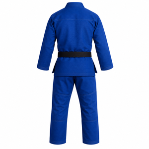 Uniforme de Karate Unisex Personalizado en Color con Tela Elástica, Transpirable y de Secado Rápido, Diseño con Logotipo Frontal - Product Image 5