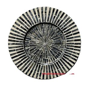 Hot New Design Haute Qualité Nacre Décoratif Table Ronde Napperon Capiz Shell Incrustation Napperons Du Vietnam - Product Image 1