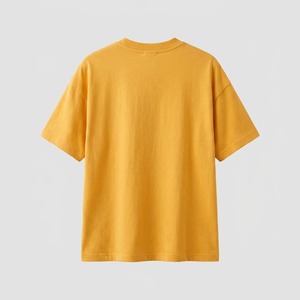 เสื้อยืดคอกลมแขนสั้นสีเหลืองสำหรับผู้หญิง น้ำหนัก 180 กรัม พร้อมบริการปักโลโก้ตามแบบที่ต้องการ - Product Image 2