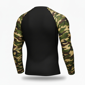 Camisetas de Compresión de Manga Larga para Hombre, Nuevas 2026, con Logotipo Frontal Personalizado, Secado Rápido, Protección UV, Transpirables, Sin Costuras, Protección Contra Rozaduras - Product Image 2