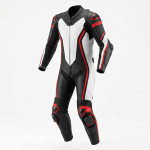 Chaquetas de motocicleta de cuero genuino personalizadas para adultos, ropa de motocicleta transpirable, resistente al viento y de secado rápido, a la venta a bajo precio. - Product Image 3