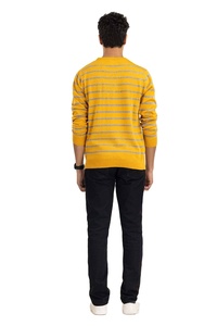 เสื้อสเวตเตอร์แฟชั่นสำหรับผู้ชายและผู้หญิงเสื้อสเวตเตอร์ถักลายดิจิทัลด้านหน้าสำหรับใส่ได้ทั้งชายและหญิงมีไซส์พิเศษออกแบบได้ตามต้องการสำหรับ2026 - Product Image 3