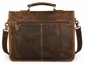 Sac Messager Vintage en Cuir Véritable, Sacoche d'Ordinateur Portable pour Bureau, Sac de Voyage d'Affaires Portable en Polyester – Fournisseur en Gros - Product Image 6