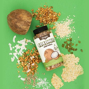 [FARMTOGLOBAL] Ongok Honey Chipnola Whole Grain Granola Cereal Baked <b>Snack</b> for Office & Home Breakfast Use - Product Image 3