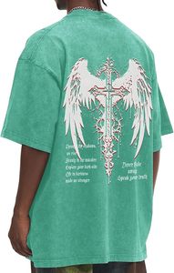 Camiseta Personalizada para Hombre, Cuello Redondo, Corte Ajustado, Impresión en Serigrafía Premium, Algodón de Alta Calidad, Venta al Por Mayor de Fábrica, Estilo Casual Urbano - Product Image 2
