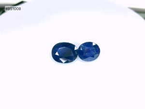 พลอยแซฟไฟร์สีน้ำเงินธรรมชาติ 100% คุณภาพพรีเมียมชั้นเยี่ยม รูปทรงวงรี คู่หนึ่ง คันชานา ผ่านการอบความร้อน 2 เม็ด น้ำหนัก 9.51 กะรัต พลอยหลวมสำหรับทำเครื่องประดับตามสั่ง - Product Image 4