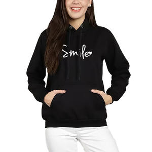 Sudadera con capucha para mujer, sudadera con bolsillo tipo canguro, sudadera suave con capucha, ropa informal de calle, ropa de ocio, ropa de invierno para el día a día - Product Image 1