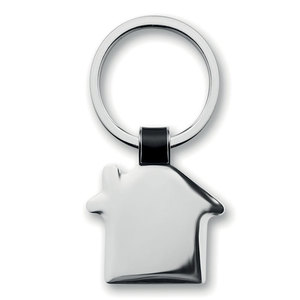 Casa a forma di portachiavi promozionale & moschettone per la pubblicità - Product Image 1