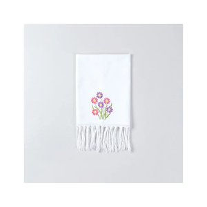 Paño de Cocina Bordado con Diseño Floral, de Algodón, 40x60cm, 180GSM, 200TC, Tipo Waffle, BSCI SA8000, MOQ Bajo, Marca Privada, India, B2B - Product Image 2