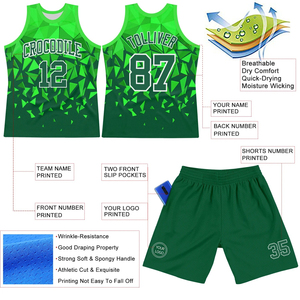 Uniforme de Baloncesto al Por Mayor OEM, Jersey y Pantalones Cortos Personalizados con Logotipo del Equipo, Precio de Fábrica - Product Image 3