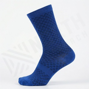 Blue Crew Athletic <b>Socks</b> Breathable Knitted Polyester Spandex <b>Running</b> Support Summer Sport Wear for Adults - Product Image 3