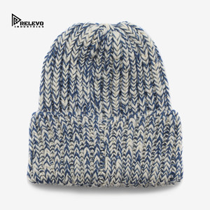 Bonnet d'hiver en tricot de couleur unie, grande quantité en stock, livraison rapide, vente en gros B2B - Product Image 2