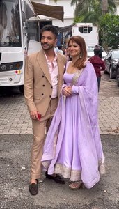 Ankita Lokhande Tv Serial Célèbre Actrice Porter Anarkali Style Soirée Soirée Fête & Fonction Porter Designer Salwar Suit - Product Image 6