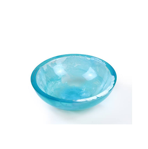 Bol en résine époxy blanche, nouveaux objets artisanaux, service alimentaire, motif marbré gris, couleur noire, 2 pièces de tailles différentes, bol en résine - Product Image 5