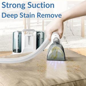 Limpiador de Alfombras Portátil de 400W-12KPa con 6 Cepillos para Sofás, Cortinas, Alfombras, Autos - Potente Limpiador de Manchas de 120V - Product Image 6