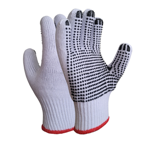 Gants de sécurité en coton antidérapants polyvalents avec points, adhérence et protection améliorées pour les travaux automobiles et mécaniques - Product Image 4
