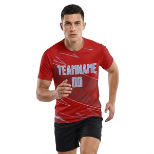 Maillot de football ajusté, respirant, à séchage rapide, antibactérien, 100 % polyester, avec graphique personnalisé sublimé, style vintage, pour fans et équipes sportives - Product Image 5