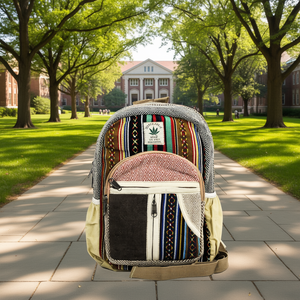 Hemp Cotton Student <b>Backpack</b> - Product Image 3