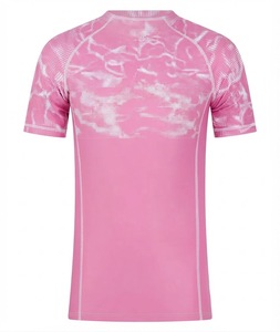 Camiseta de Compresión Personalizada de Manga Corta con Logotipo de Surf para MMA y BJJ, Rashguard Sublimado de Jiu Jitsu, Diseño al por Mayor - Product Image 1
