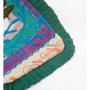 Handmade Vintage Kantha Cotton Clutch <b>Bag</b> Women's Evening Party Purse Clutch Pouches Stylish Wholesale Lot - Product Image 6