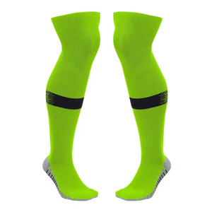 Premium 100% <b>Wool</b> Winter Knitted Breathable Soccer <b>Socks</b> with Cuff Logo Athletic Fit for Matches Training & Outdoor Sports Use - Product Image 1