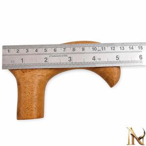 Cuchillo Ecológico con Mango de Madera Pulido, Rústico, de Forma Natural, Duradero y con Agarre Antideslizante - Product Image 6
