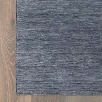 Tapis artisanal en laine noué à la main, motif écossais, moderne, lavable, antidérapant, pour la maison et les chambres d'hôtel, salon, gris foncé