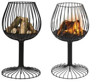 Fogue à bois en acier sur mesure Fira Pit pour barbecue extérieur, camping, grillades, S'mores et cuisson en plein air - Product Image 5