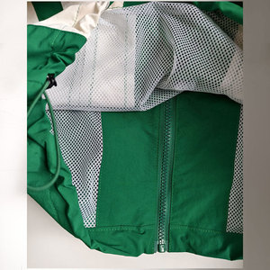 Men Solid Hooded <b>Wind</b> <b>Breaker</b> Tracksuit Set Full Sleeve Stand Collar Zipper Fly Sporty Style Breathable Polyester Shorts - Product Image 5