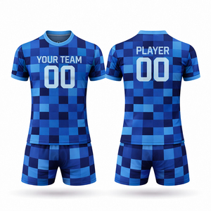 Ensembles personnalisés pour hommes adultes, 100% polyester, séchage rapide, anti-UV, écologiques, respirants, maillot de club scolaire - Product Image 5