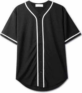 OEM 100% Polyester Custom Team Name Sports Boxy Mesh V Neck T Shirt Basketball Baseball Football Soccer Mesh Jersey For Men - Product Image 5