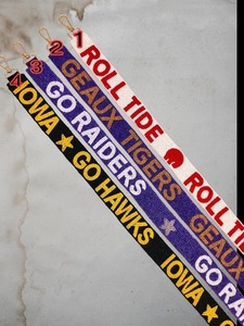 Handmade Bohemian Cotton Embroidery Handbags Colorful BOOMER SOOMER Seed Bead <b>Replacement</b> Foundation <b>Strap</b> - Product Image 6