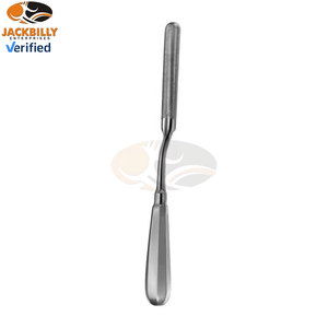 Lime à os dentaire manuelle de haute qualité 240 mm, double extrémité dentelée, largeur transversale 13 mm, en acier inoxydable allemand premium, MOL Oral Surgical - Product Image 3