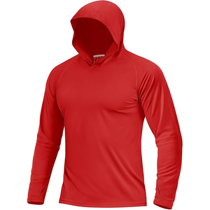 Sweat-shirts de fitness en mélange de coton, coupe oversize, épaules tombantes, en molleton brossé, style streetwear, pour l'entraînement - Product Image 1