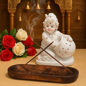 Precios Económicos, Quemador de Incienso Islámico de Madera y Resina Epoxi, Bakhoor Oud, para Todas las Estaciones, Fabricante de la India - Product Image 2