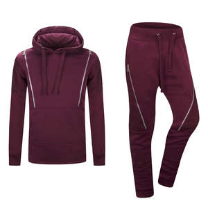 Conjunto Deportivo de Felpa de Algodón para Hombre con Logotipo Personalizado - Product Image 1