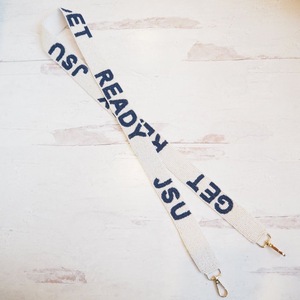 สายกระเป๋าถือทำมือ คริสตัล คราฟท์ รุ่น JSU ใหม่ ทนทาน แฟชั่น น้ำหนักเบา ปักลายด้วยลูกปัดแก้ว  รับทำสีและโลโก้ตามสั่ง - Product Image 1