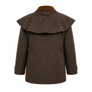 Manteau Trench Homme Simple Boutonnage, Manteau Long Décontracté, Manteau de Pluie Élégant pour Homme - Product Image 2