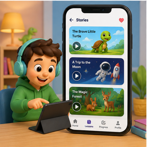 Plataforma Móvil de Aprendizaje y Educación para Niños con Lecciones Interactivas, Juegos y Seguimiento del Progreso - Product Image 3