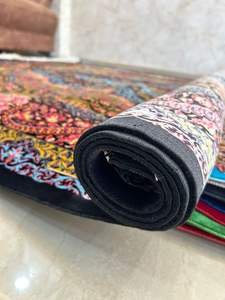 Tapis en soie pure artisanal de qualité supérieure, fait main, lavable, moderne, antidérapant, motif personnalisé, tapis de luxe pour la maison, l'hôtel, le commerce - Product Image 2