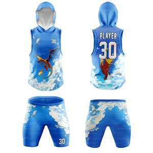 Ensemble de maillots de football américain 7 contre 7 de qualité supérieure, personnalisables, avec sublimation par compression - Product Image 6