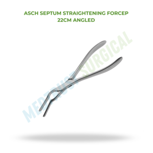 Pinzas para Enderezar el Septum de 22 cm, Instrumento Quirúrgico Nasal Angulado - Product Image 2