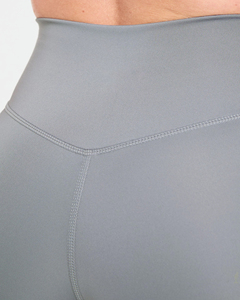 Leggings de Yoga de Cintura Media sin Costuras, Color Sólido, Pantalones Deportivos para Mujer, Cintura Elástica, Poliéster/Nailon Elástico - Product Image 6