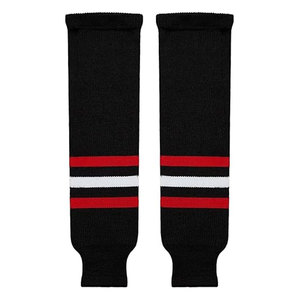 Chaussettes de hockey sur glace légères, renforcées, design personnalisé, polyester/coton, sublimées, sans couture, séchage rapide, respirantes - Product Image 6
