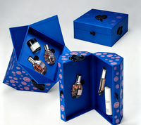 Boîte d'emballage de parfum magnétique de luxe, boîte en carton pour parfum, design personnalisé avec logo imprimé, échantillon gratuit
