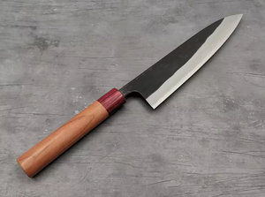 Cuchillo de Chef de Acero de Alto Carbono Hecho a Mano de Calidad Premium 2026 con Mango de Madera Personalizado y Espiga Completa, Cuchillo de Cocina Afilado - Product Image 3