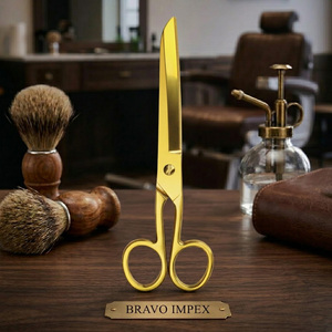 Professional <b>Barber</b> Hair Shears Stainless Steel Razor Sharp Hairdresser Scissors For Salon Styling Tool Precision Kit <b>Set</b> 6-Inch - Product Image 1