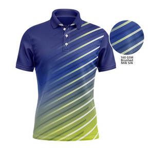เสื้อโปโลระบายอากาศได้ดีสไตล์ใหม่ออกแบบได้ตามต้องการ - Product Image 3